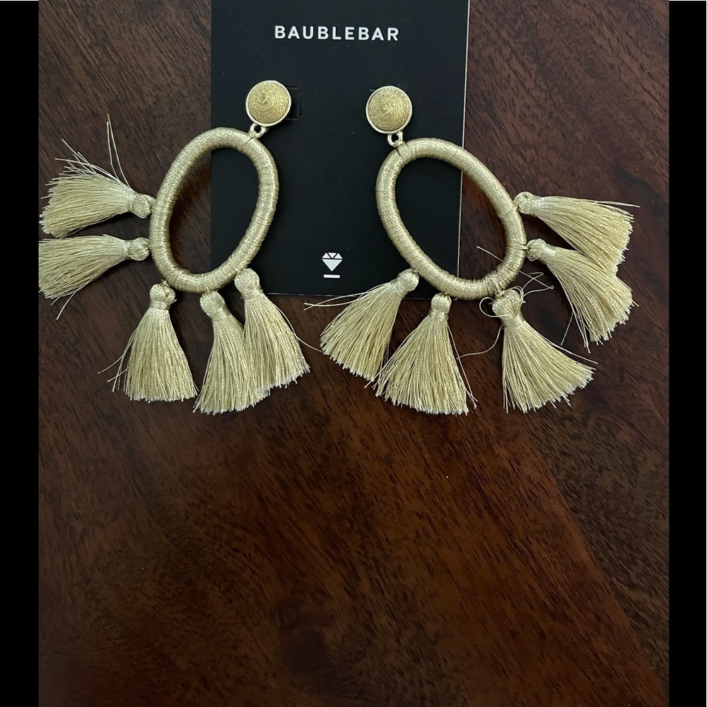 Baublebar earrings NWT